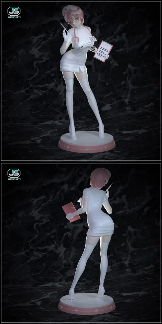 Nurse Lui — Original Character 3D model