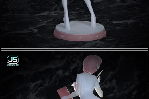 Nurse Lui — Original Character 3D model