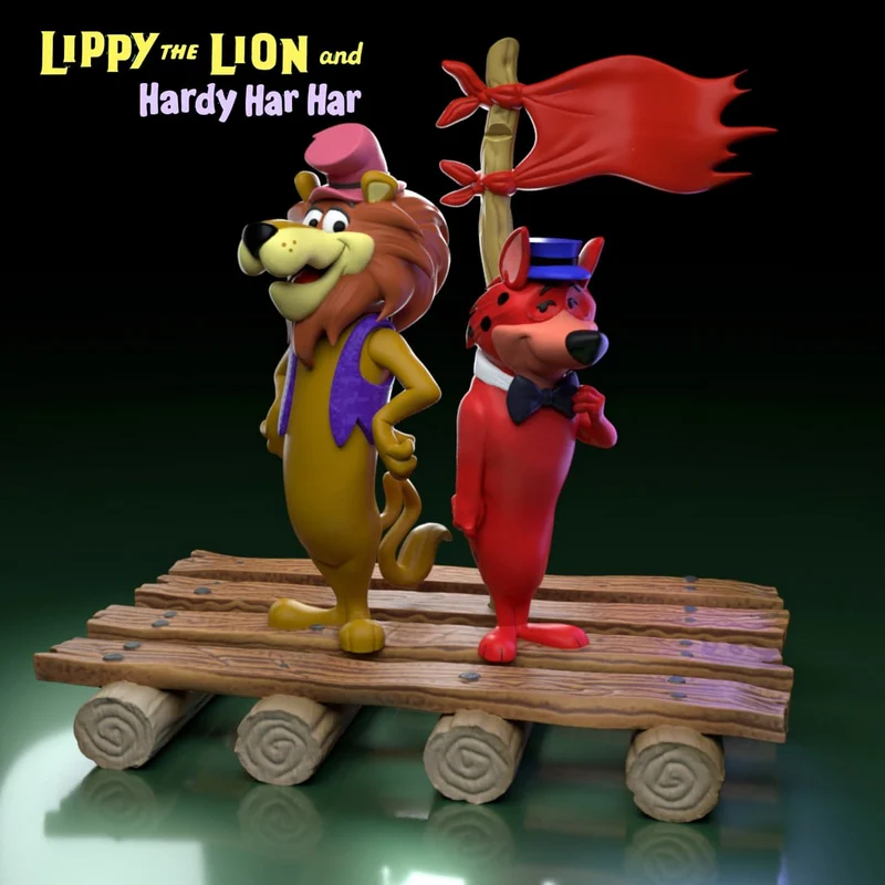 Leone and Volpe — Original Character 3D model