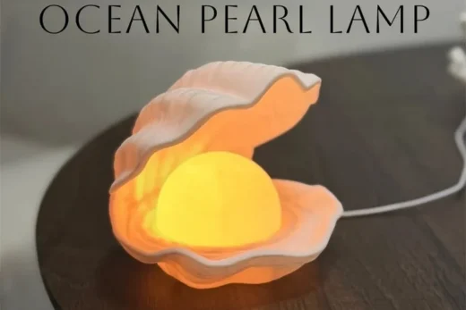 Oyster Lamp — Original Design 3D model