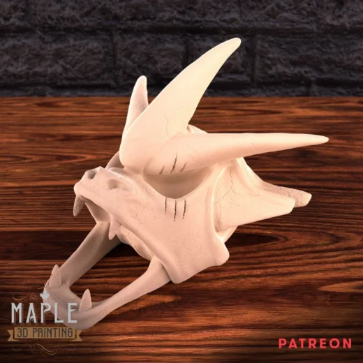 Skull Cube 3D model