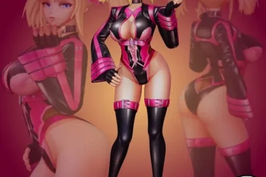 Kurenai — Taimanin 3D model
