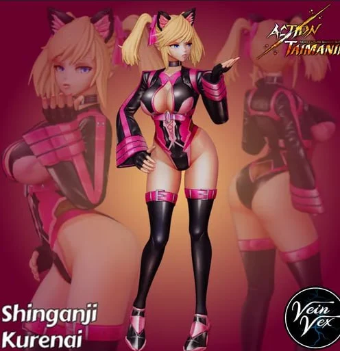 Kurenai — Taimanin 3D model