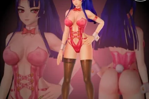 Yatsu Murasaki — Taimanin 3D model