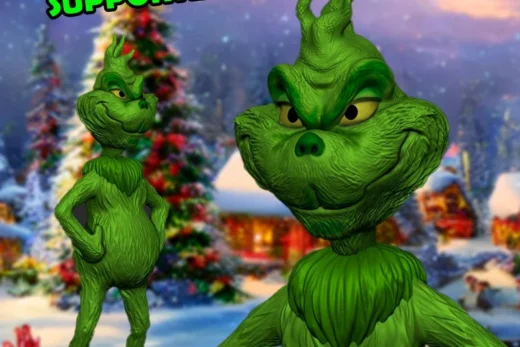 Grinch — How the Grinch Stole Christmas 3D model