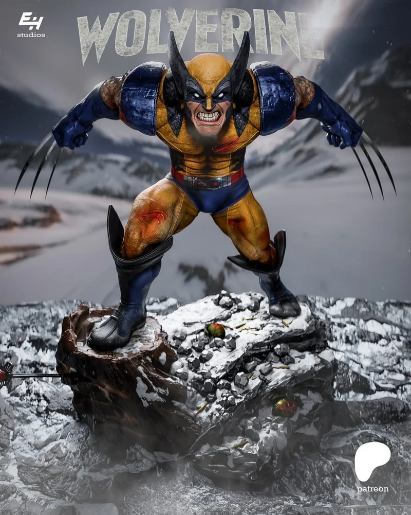 Wolverine — Marvel 3D model