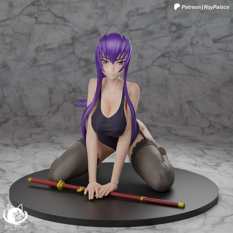 Saeko Busujima — Highschool of the Dead 3D model