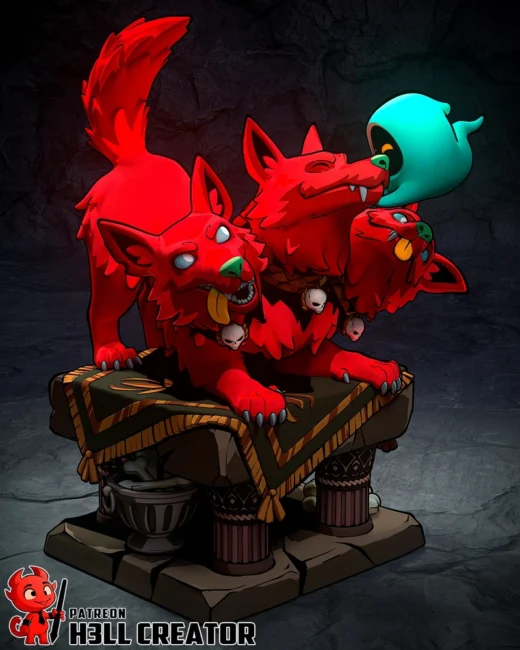 Cerberus — Original Character 3D model