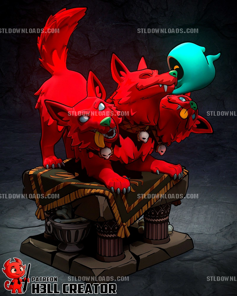 Cerberus — Original Fantasy 3D model