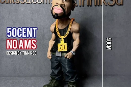50 Cent — Celebrity 3D model