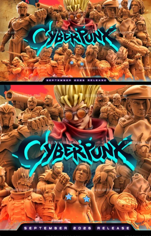 Cyberpunk September 2026 Collection — Cyberpunk 2077 3D model