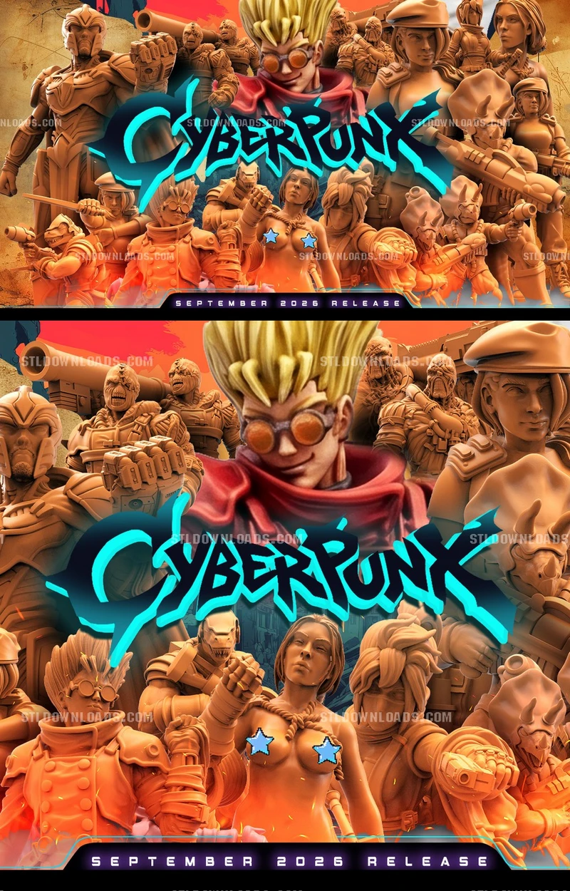 Cyberpunk September 2026 Collection — Cyberpunk 2077 3D model