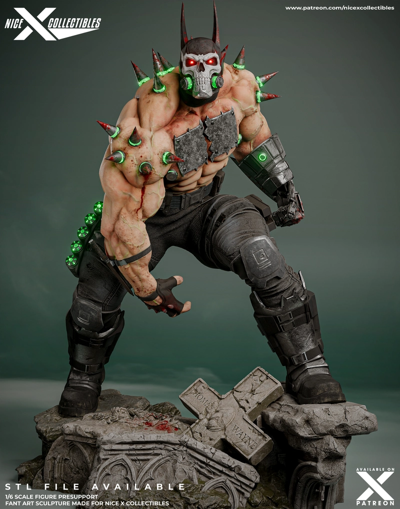 Absolute Batbane — DC Comics 3D model