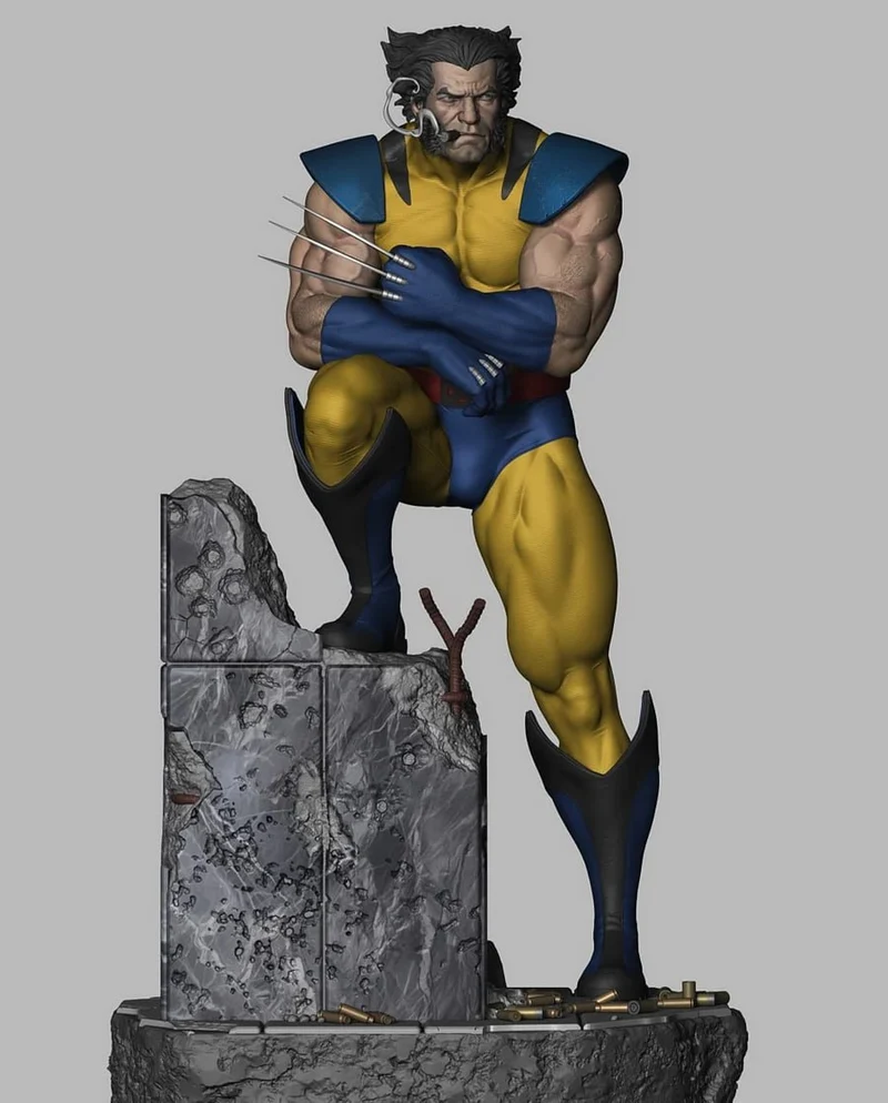Wolverine — Marvel 3D model