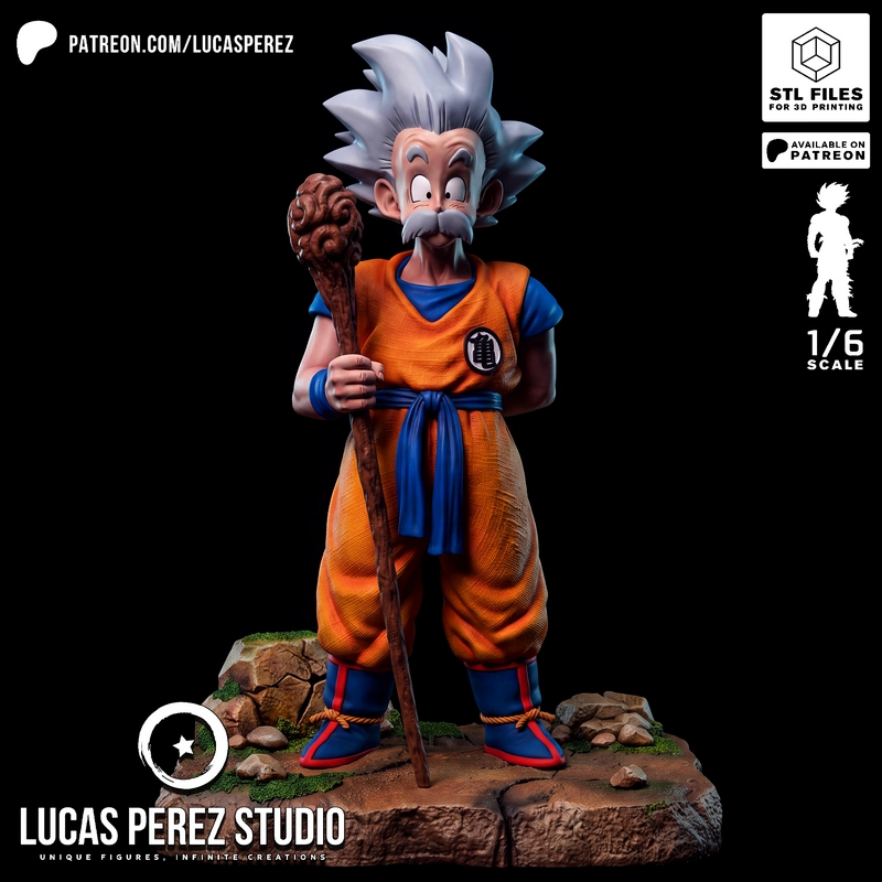Ancient Goku — Dragon Ball 3D model