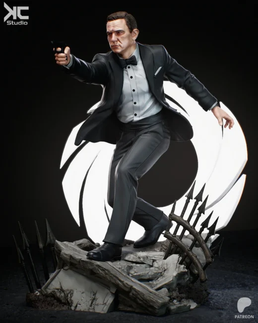 Agent Bond 007 — James Bond 3D model