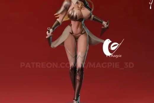 Aria — Beheneko 3D model