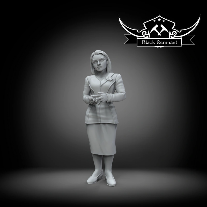 Talia Winters — Babylon 5 3D model