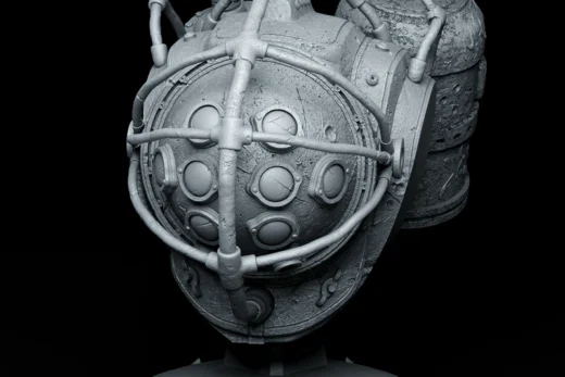 Big Daddy Bust — BioShock 3D model