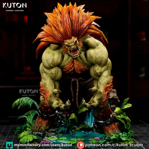 Blanka — Street Fighter 3D model