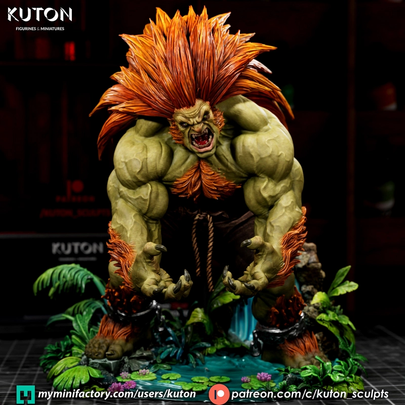 Blanka — Street Fighter 3D model