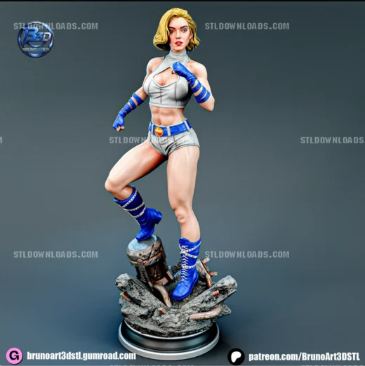 Power Girl — DC Comics 3D model