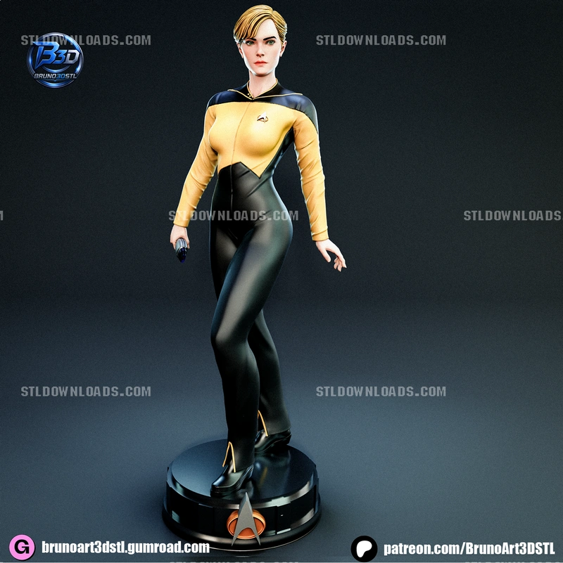 Tasha Yar — Star Trek 3D model