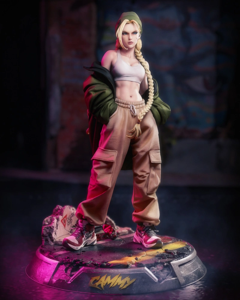 Cammy — Street Fighter 3D model