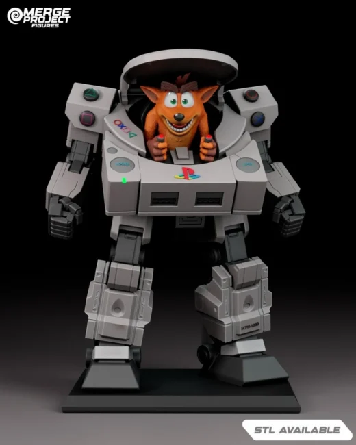 Crash Mecha Bandicoot — Crash Bandicoot 3D model