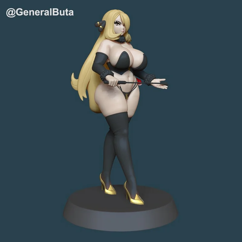 Cynthia — Pokémon 3D model
