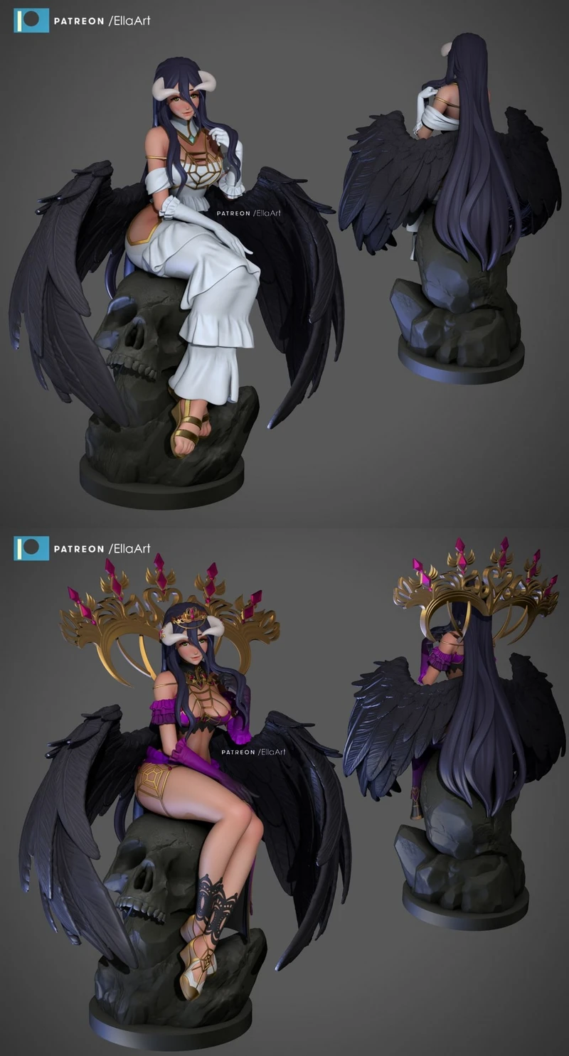 Albedo — Overlord 3D model