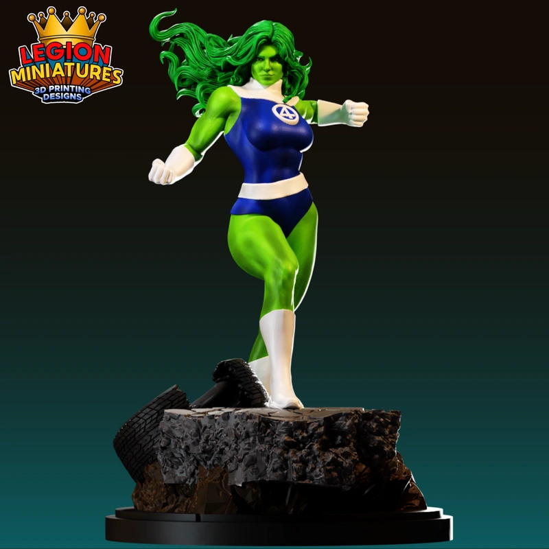 She-Hulk — Marvel 3D model