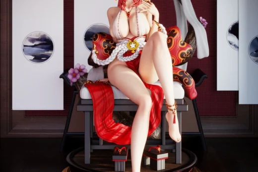 Yae Miko — Genshin Impact 3D model