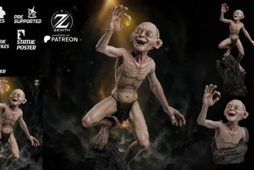 Gollum — The Lord of the Rings 3D model