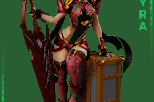 Pyra — Xenoblade Chronicles 2 3D model