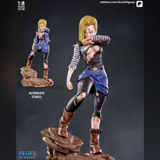 Android 18 — Dragon Ball 3D model