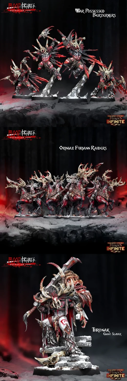 Blood Tribes — Heroes Infinite 3D model