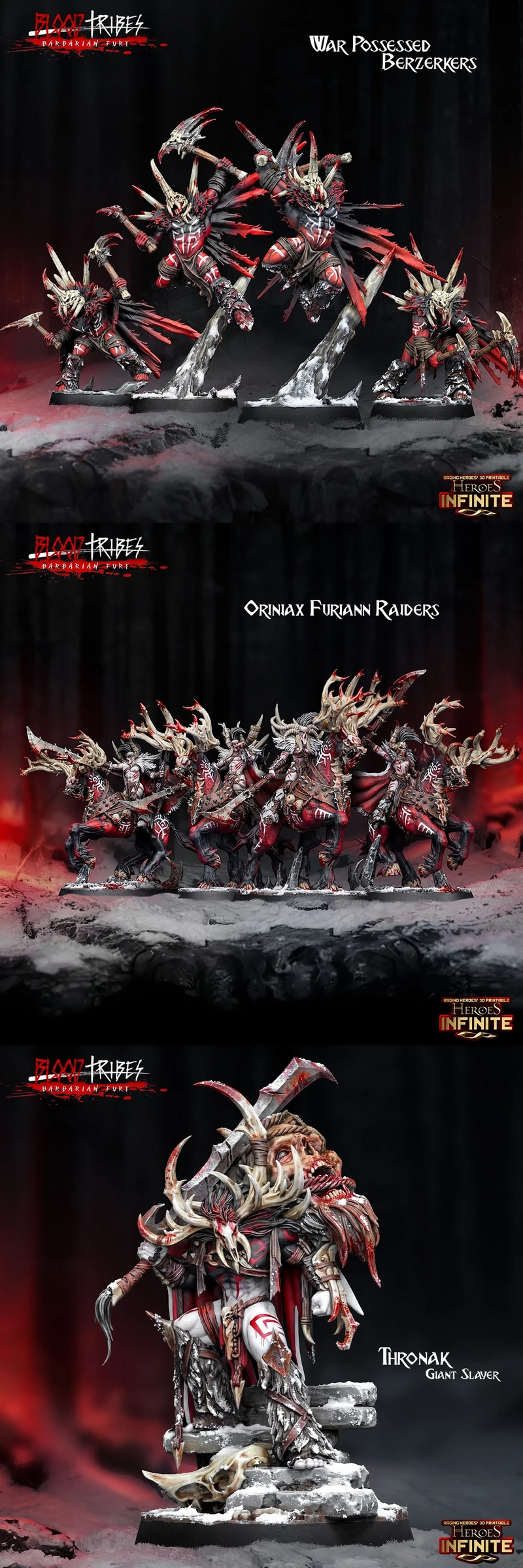 Blood Tribes — Heroes Infinite 3D model