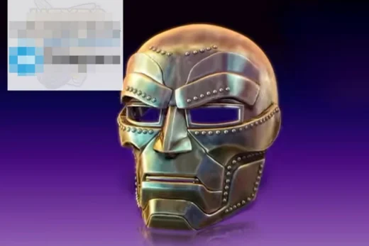 Doctor Doom Mask — Marvel 3D model