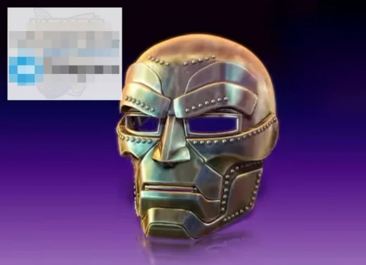 Doctor Doom Mask — Marvel 3D model
