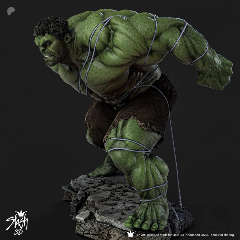Hulk — Marvel 3D model