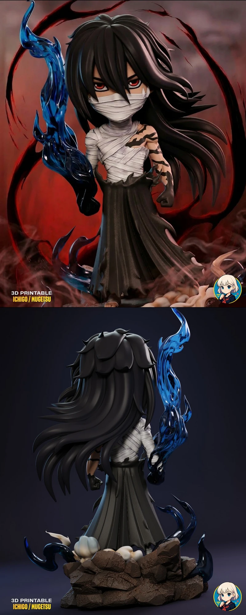 Ichigo Mugetsu — Bleach 3D model