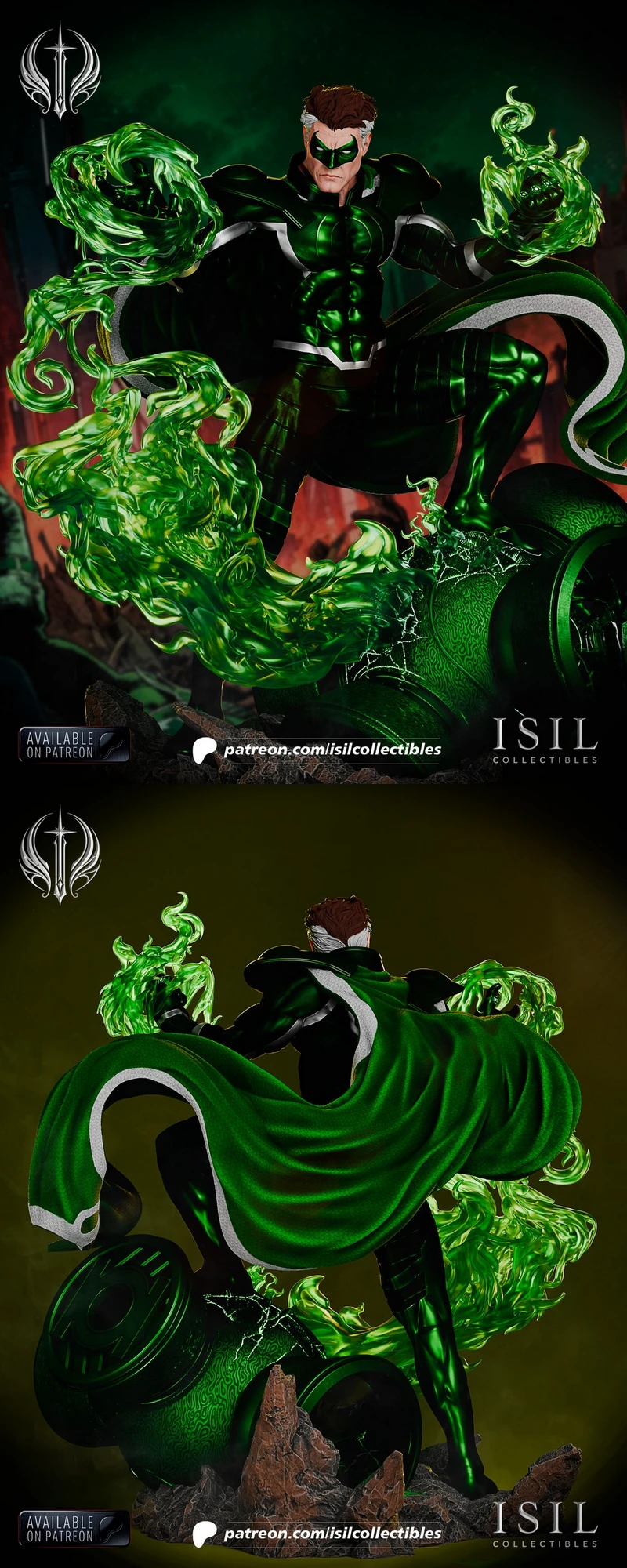 Hal Jordan Parallax — DC Comics 3D model