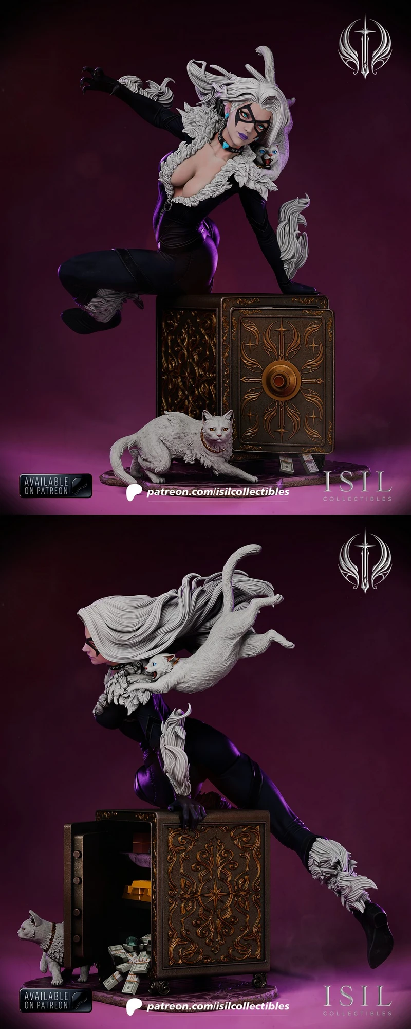 Black Cat — Marvel 3D model