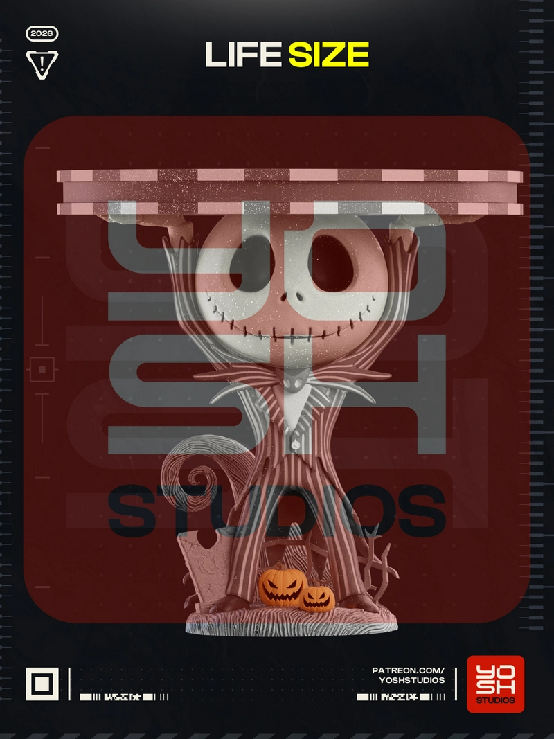 Jack Skellington Table — The Nightmare Before Christmas 3D model