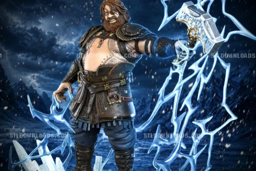 Thor — God of War Ragnarök 3D model