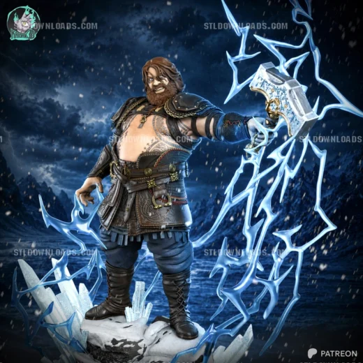 Thor — God of War Ragnarök 3D model