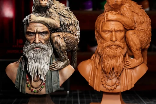 Girish and Bandar — Original Character 3D model