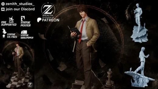 Light Yagami — Death Note 3D model
