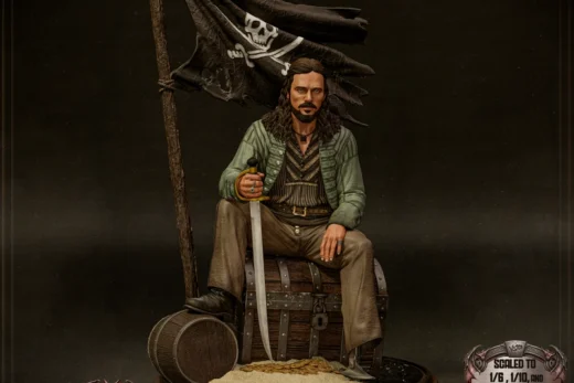 Long John Silver — Treasure Island 3D model